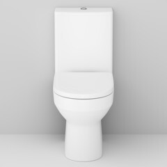 Унитаз-компакт AM.PM Spirit V2.0 FlashClean безободковый с горизонтальным выпуском без сиденья белый (C708600WH) - фото 7