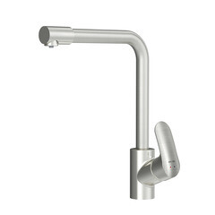 Смеситель для кухни AM.PM Like сатин с высоким изливом с подключением к фильтру однорычажный (F8005711) - фото 1