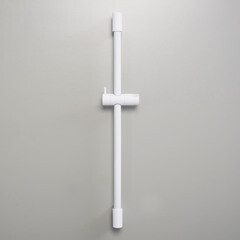 Штанга для душа WasserKraft 665 мм без мыльницы металл/пластик белая (A154) - фото 5