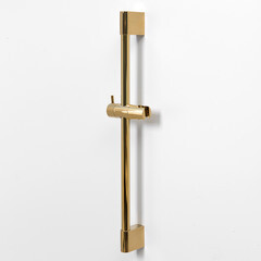 Штанга для душа WasserKraft 665 мм без мыльницы металл/пластик золото (A193) - фото 2