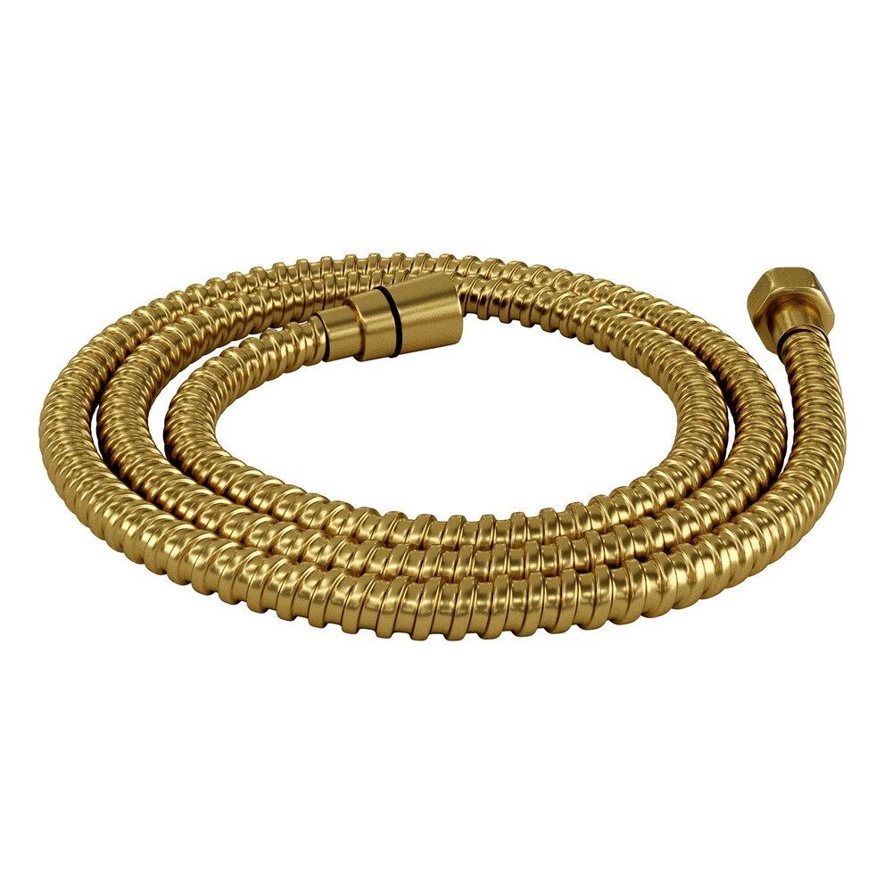 Изображение товара Шланг WasserKraft A194 1,5 м с металлической оплеткой, золото матовое