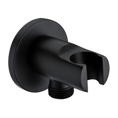 Подключение шланга WasserKraft с держателем латунь черный (A083) - фото 1