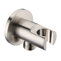 Подключение шланга WasserKraft с держателем латунь никель (A099) - фото 1