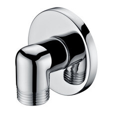 Подключение шланга WasserKraft без держателя латунь хром (A134)