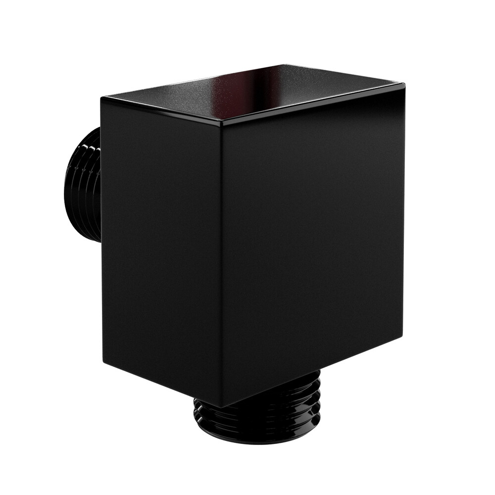 Изображение товара Подключение шланга WasserKraft без держателя латунь черный (A178)