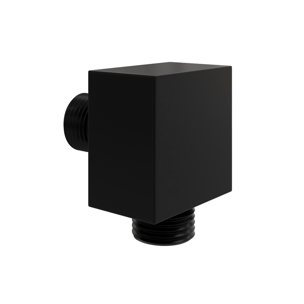 Изображение товара Подключение душевого шланга WasserKraft Abens 2000 A221 Латунь Черный матовый Изображение товара Подключение душевого шланга WasserKraft Abens 2000 A221 Латунь Черный матовый