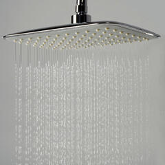 Лейка для верхнего душа WasserKraft 250х190 мм пластик хром (A031) - фото 2