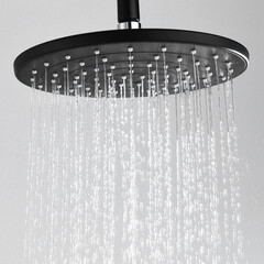 Лейка для верхнего душа WasserKraft d225 мм пластик черный (A077) - фото 2