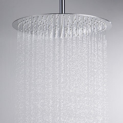 Лейка для верхнего душа WasserKraft d400 мм металл хром (A117) - фото 3