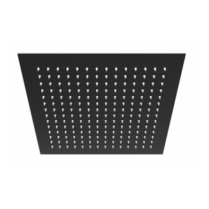 Лейка для верхнего душа WasserKraft 300х300 мм металл черный (A162)