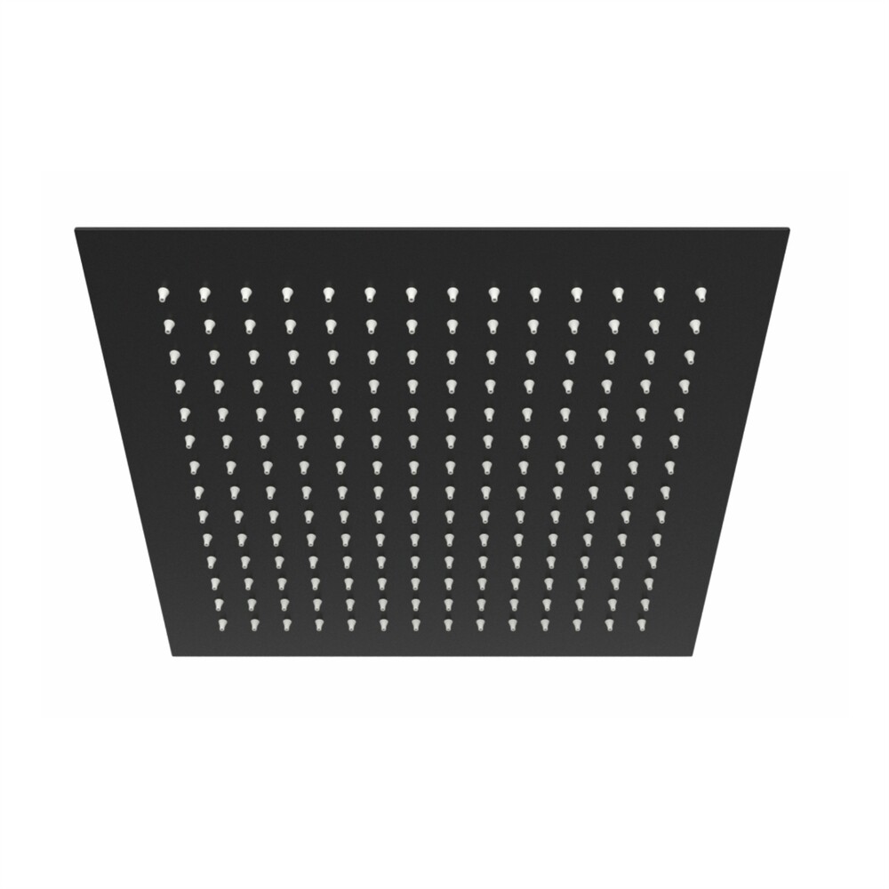 Изображение товара Лейка для верхнего душа WasserKraft 300х300 мм металл черный (A162)