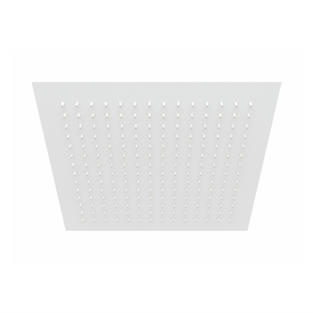 Изображение товара Лейка для верхнего душа WasserKraft 300х300 мм металл белый (A163)