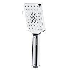 Лейка для душа WasserKraft 70х255 мм 3 режима без шланга пластик хром (A126) - фото 1