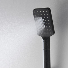 Лейка для душа WasserKraft 50х255 мм 3 режима без шланга пластик черная (A130) - фото 5