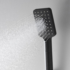 Лейка для душа WasserKraft 50х255 мм 3 режима без шланга пластик черная (A130) - фото 3