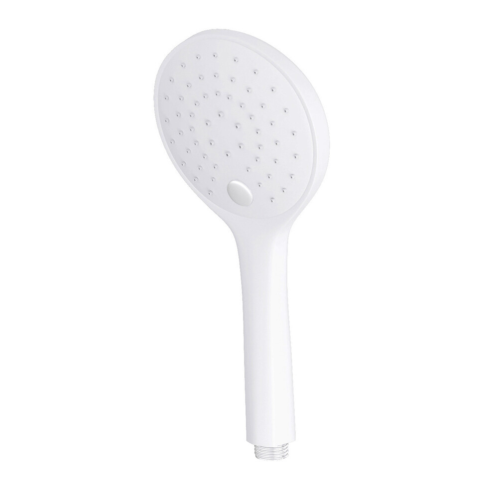 Изображение товара Лейка для душа WasserKraft d120 мм 3 режима без шланга пластик белая (A155)