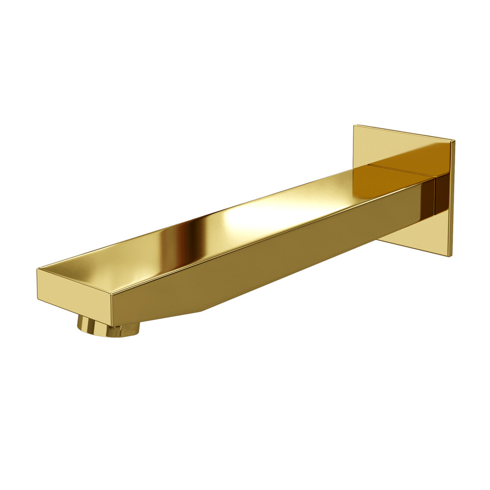 Изображение товара Держатель для верхнего душа WasserKraft 240 мм настенный латунь золото (A187)