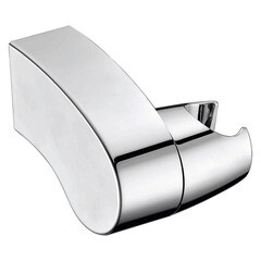 Держатель для лейки WasserKraft с регулировкой наклона пластик хром (A014) - фото 1