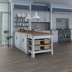 Плитка LVT Tarkett New Age Orient дуб темно-серый клеевая 2,5 кв.м 2,1 мм - фото 4