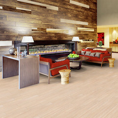 Плитка LVT Tarkett Lounge Simple дуб бежевый клеевая 2,09 кв.м 3 мм с микрофаской - фото 3