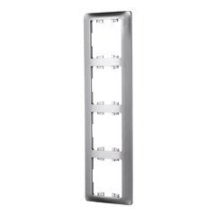 Рамка Systeme Electric Glossa четырехместная алюминий (GSL000304) - фото 3