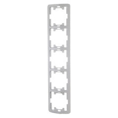 Рамка Makel Mimoza пятиместная белая (22059) - фото 2