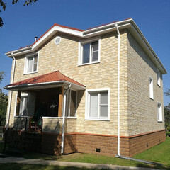 Панель фасадная Docke Burg New 946х445 мм пшеничная - фото 5