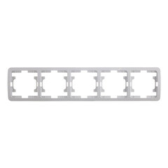 Изображение товара Рамка Makel Mimoza пятиместная белая (22059)