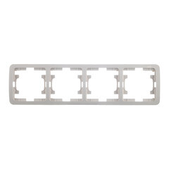 Изображение товара Рамка Makel Mimoza четырехместная бежевая (32039)