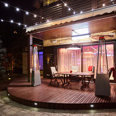 Камин инфракрасный Ballu Flame уличный газовый 847х2315х770 мм (BOGH-15) - фото 12