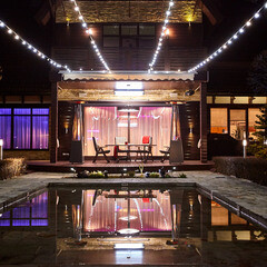 Камин инфракрасный Ballu Flame уличный газовый 847х2315х770 мм (BOGH-15) - фото 4