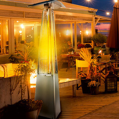 Камин инфракрасный Ballu Flame уличный газовый 847х2315х770 мм (BOGH-15) - фото 6