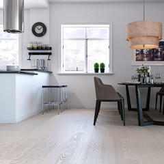 Паркетная доска Blanco Oak Special 3S дуб 3,41 кв.м 14 мм трехполосная брашированная - фото 3