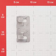 Кляймер стартовый монтажный Grinderdeco 32х13х75 мм для монтажа наличника ДПК нержавеющая сталь (8 шт.) - фото 2