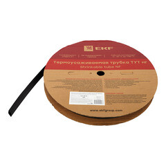 Изображение товара Трубка термоусадочная EKF ТУТ 20/10 мм черная (100 м)