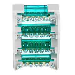 Шина нулевая Dekraft ШН 103 4х7 отверстий в корпусе (32017DEK) - фото 3