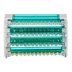 Шина нулевая Dekraft ШН 103 4х15 отверстий в корпусе (32019DEK) - фото 3