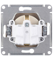 Розетка Systeme Electric Glossa встраиваемая бежевая (GSL000243) - фото 3