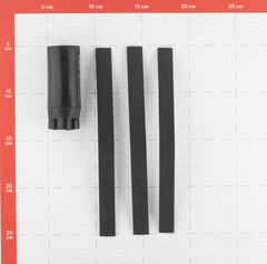 Муфта концевая КВТ 3ПКТп 2,5-10 кв. мм мини черная - фото 2