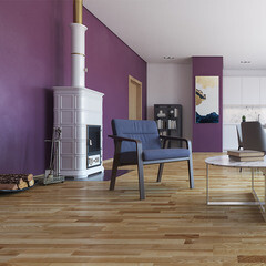 Паркетная доска Blanco дуб ливинг 3,41 кв.м 14 мм трехполосная - фото 5