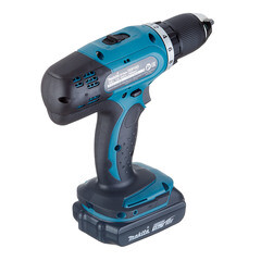 Дрель-шуруповерт аккумуляторная Makita LXT DDF453SYE 18 В 1,5 Ач Li-Ion 2 АКБ и ЗУ - фото 8