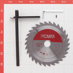 Пила дисковая электрическая Ресанта ДП-210/2000 2000 Вт 210 мм (75/11/3) - фото 6
