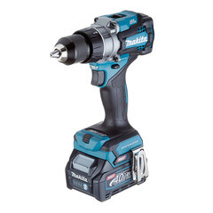 Дрель-шуруповерт аккумуляторная бесщеточная Makita XGT 40 В 2,5 Ач Li-Ion 2 АКБ и ЗУ (DF001GD201) - фото 8