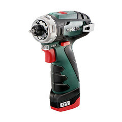 Дрель-шуруповерт аккумуляторная Metabo PowerMaxx BS Basic 12 В 2 Ач Li-Ion 2 АКБ и ЗУ (600984500) - фото 4