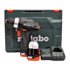 Дрель-шуруповерт аккумуляторная Metabo PowerMaxx BS Basic 12 В 2 Ач Li-Ion 2 АКБ и ЗУ (600984500) - фото 2