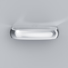 Мыльница для ванной AM.PM Sensation с держателем стекло/металл хром (A3034200) - фото 3