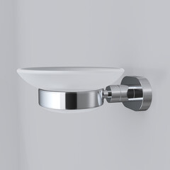 Мыльница для ванной AM.PM Sense L с держателем стекло/металл хром (A7434200) - фото 4