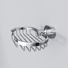 Мыльница для ванной AM.PM Sense L с держателем стекло/металл хром (A7434600) - фото 3