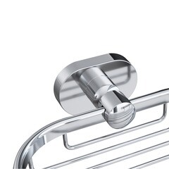 Мыльница для ванной AM.PM Sense L с держателем стекло/металл хром (A7434600) - фото 2