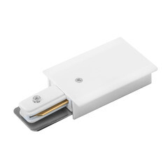 Изображение товара Ввод питания для однофазного шинопровода Arte Lamp Track белый (A160133)